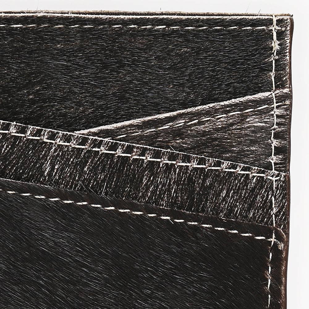 Genuine Hairon Leather Card Holder