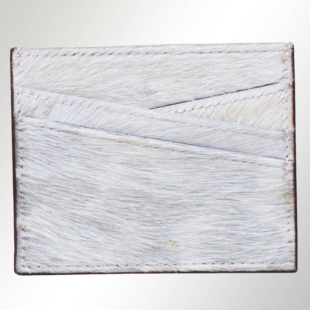 Genuine Hairon Leather Card Holder