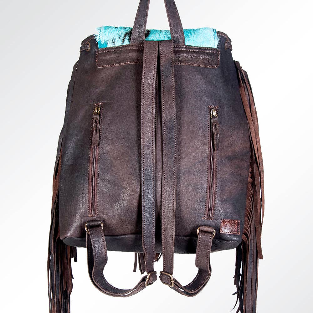 Large Genuine Leather Backpack