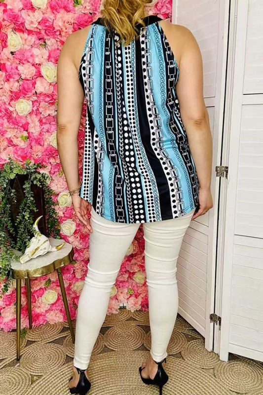 Serape & Sleeveless