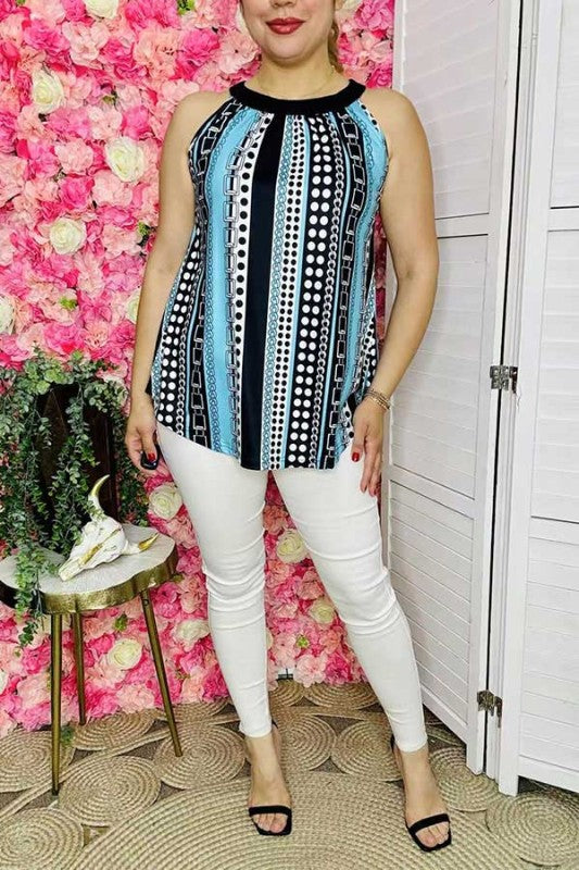 Serape & Sleeveless