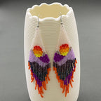 Bohemian Sunset Fringe Earrings