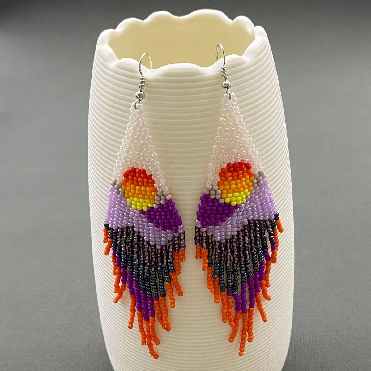 Bohemian Sunset Fringe Earrings