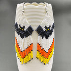 Batty Beads Fringe Dangle Earrings