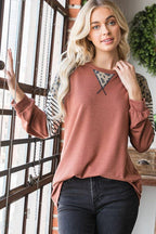 Fall Leopard Contrast