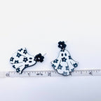 Spooky Flower~child Post Earrings