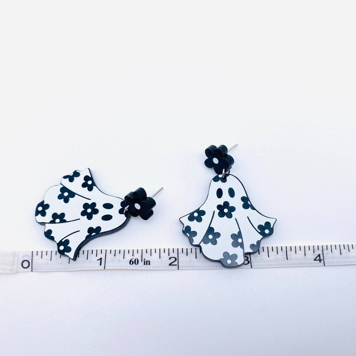 Spooky Flower~child Post Earrings
