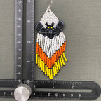 Batty Beads Fringe Dangle Earrings
