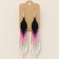 Blackcap Bubblegum Colorblock Earrings