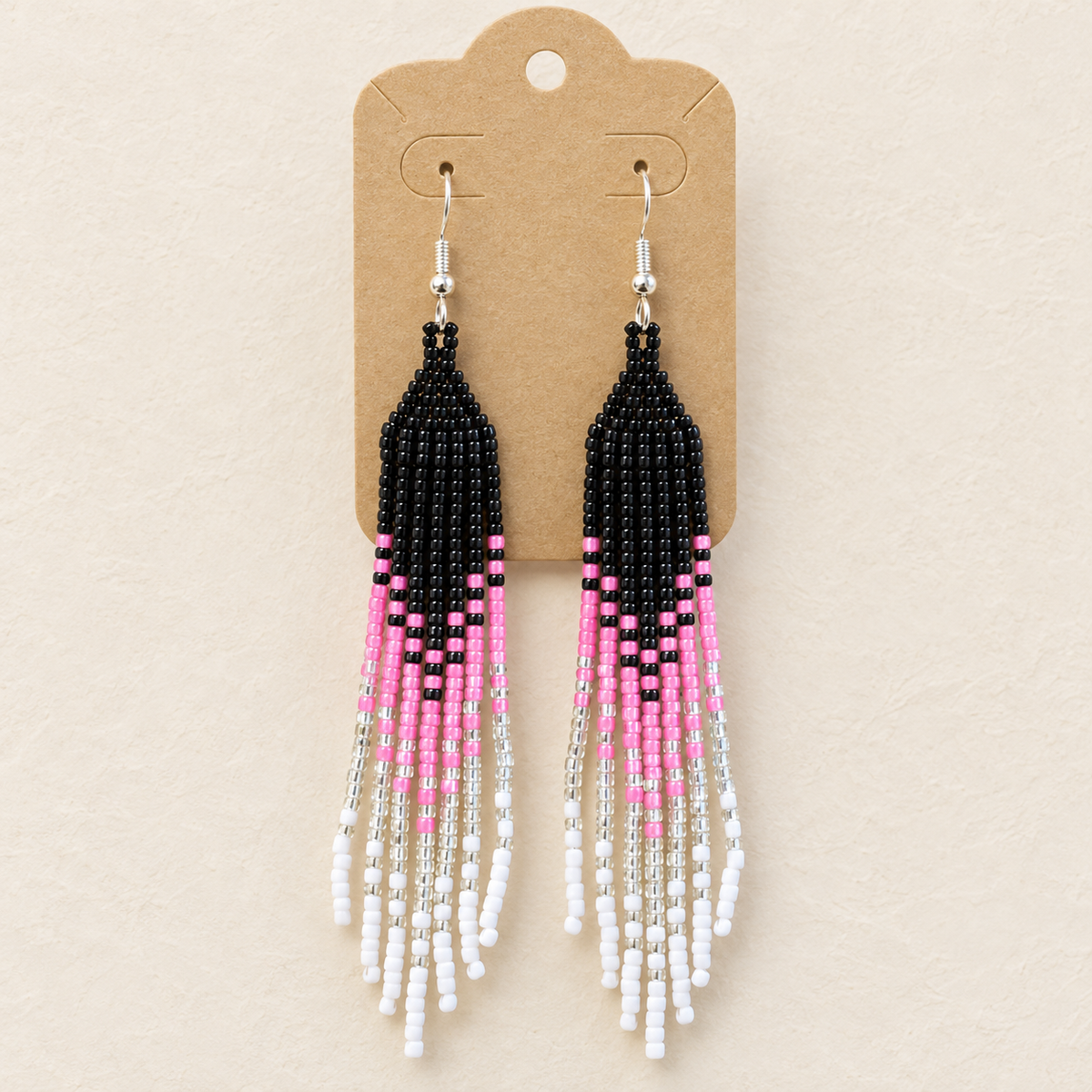 Blackcap Bubblegum Colorblock Earrings
