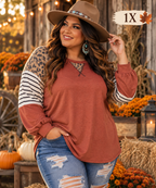 Fall Leopard Contrast