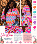 Electric Escape | Dear Scarlett Zigzag Tunic
