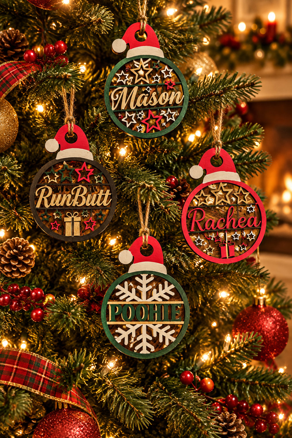 Custom Handcrafted Keychains & Ornaments