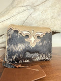 Cowhide Zip Wallet by Wrangler