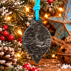 Genuine Cowhide 10pc Ornament Set