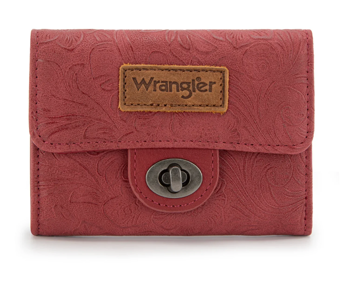 Wrangler Floral Embossed Trifold