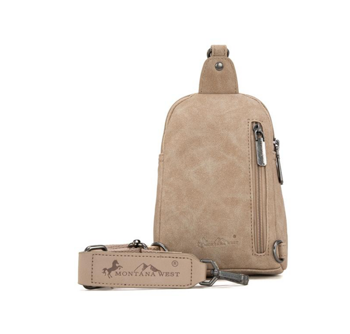 Concho Embroidered Collection Sling Bag