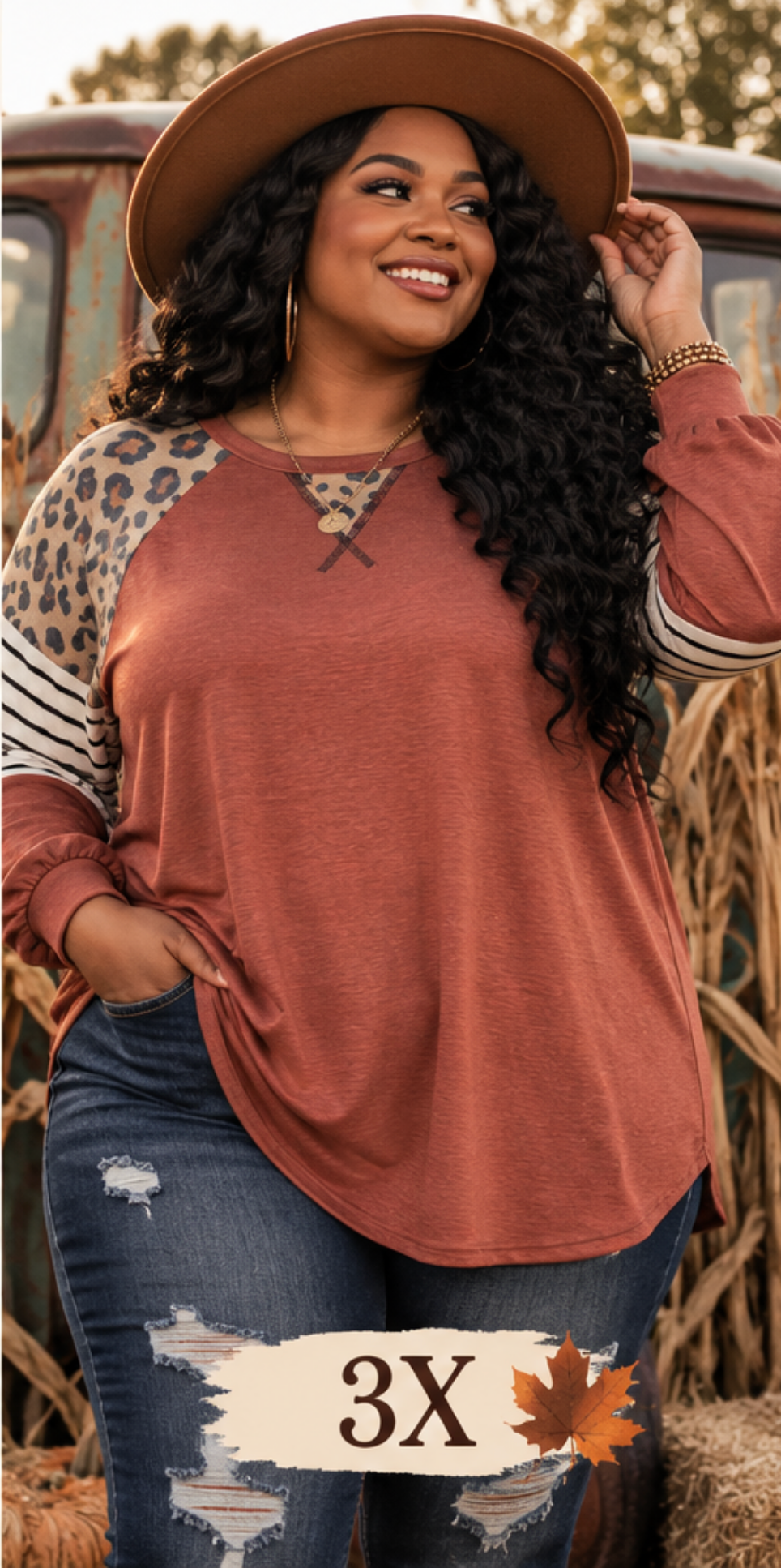 Fall Leopard Contrast