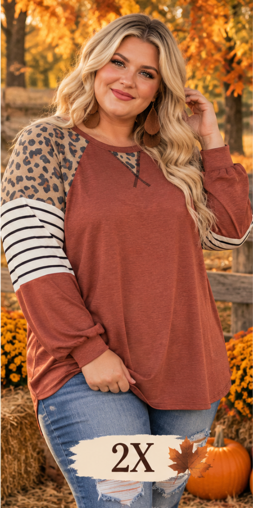 Fall Leopard Contrast
