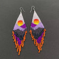 Bohemian Sunset Fringe Earrings