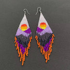 Bohemian Sunset Fringe Earrings