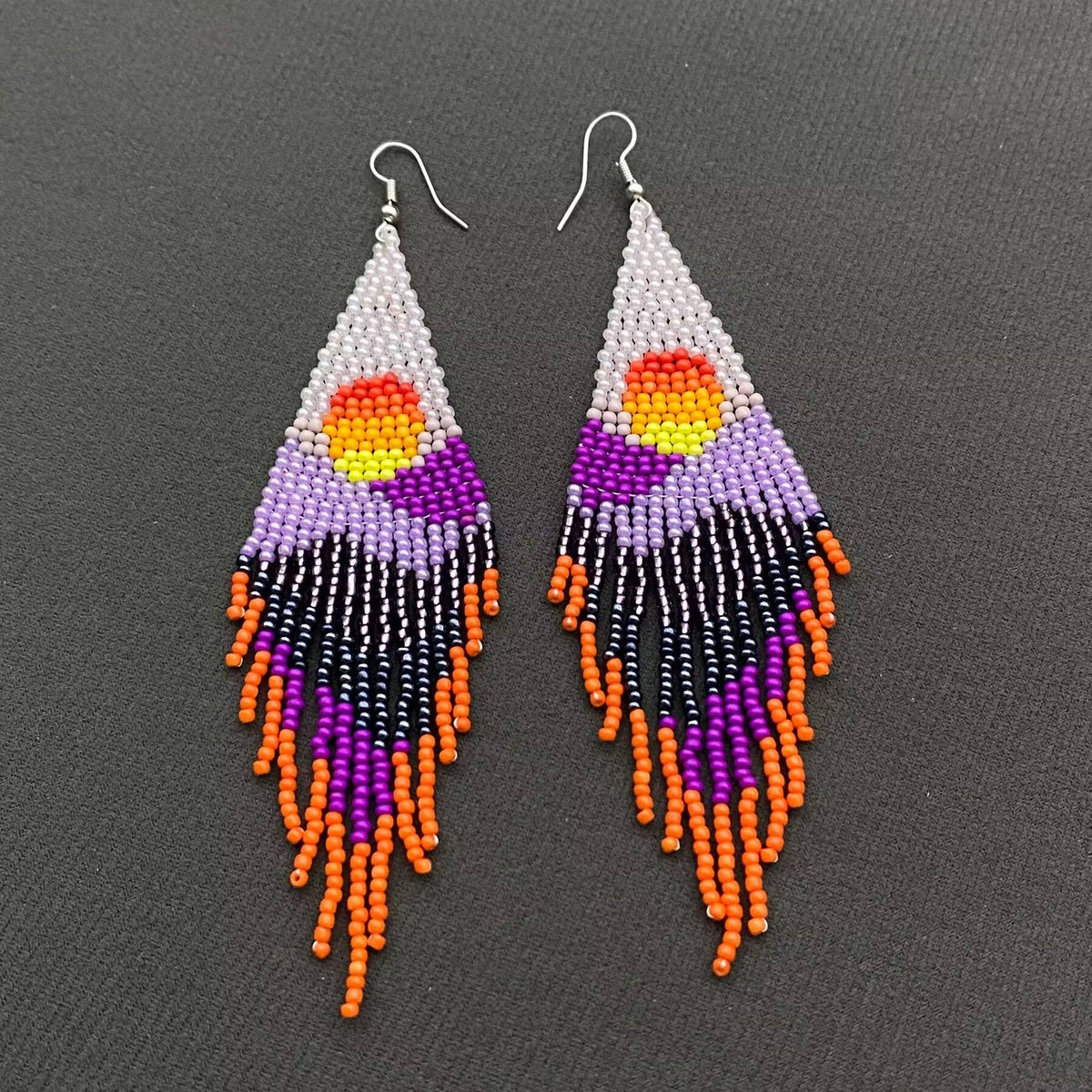 Bohemian Sunset Fringe Earrings