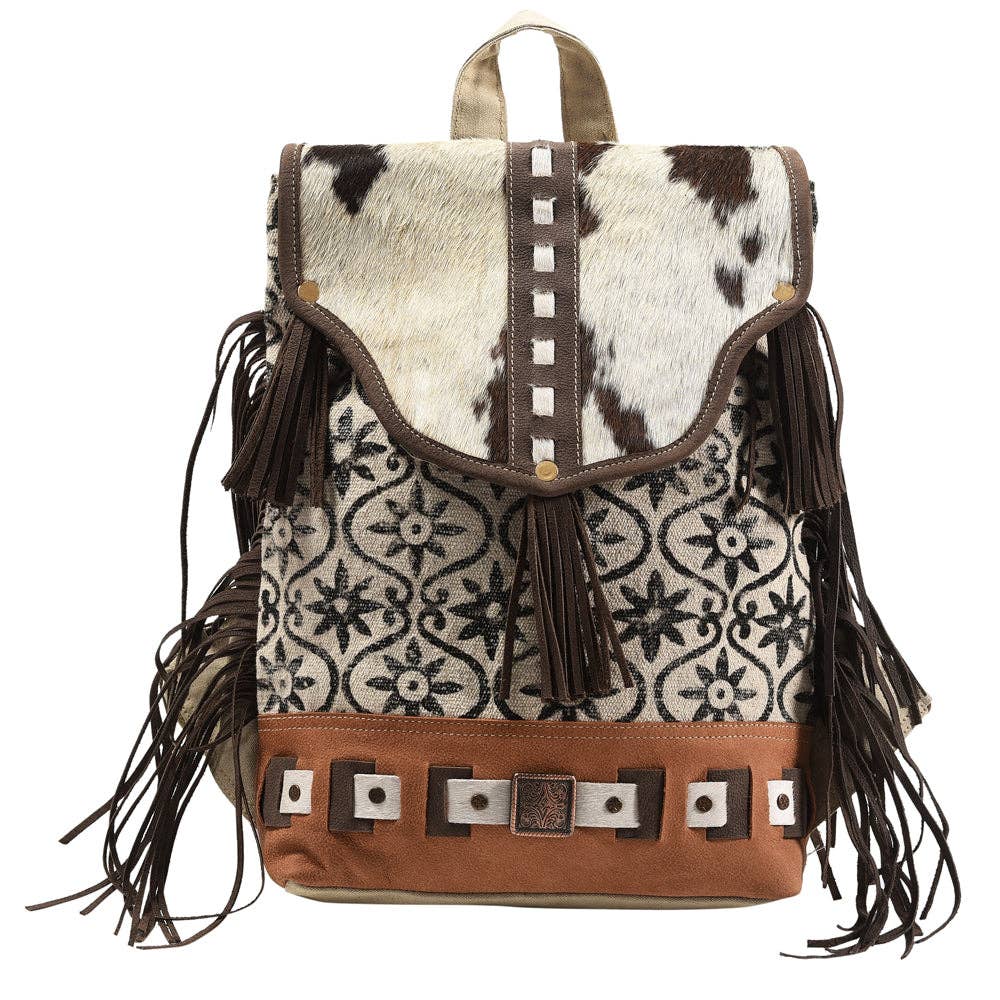Upcycled Canvas Backpack