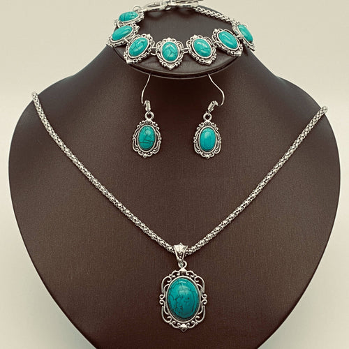 All Done Up! Bracelet, Earrings, & Necklace set