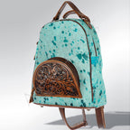 Small Genuine Leather Backpack
