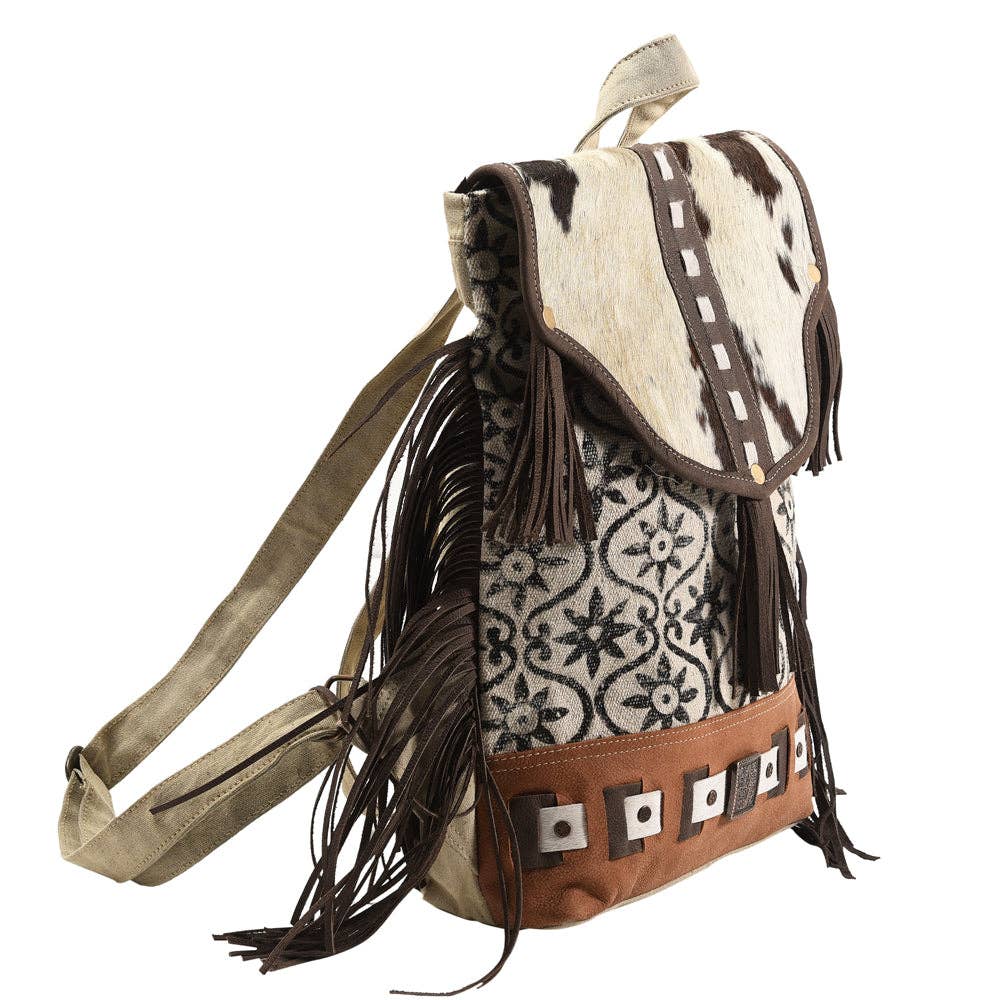 Upcycled Canvas Backpack