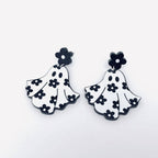 Spooky Flower~child Post Earrings